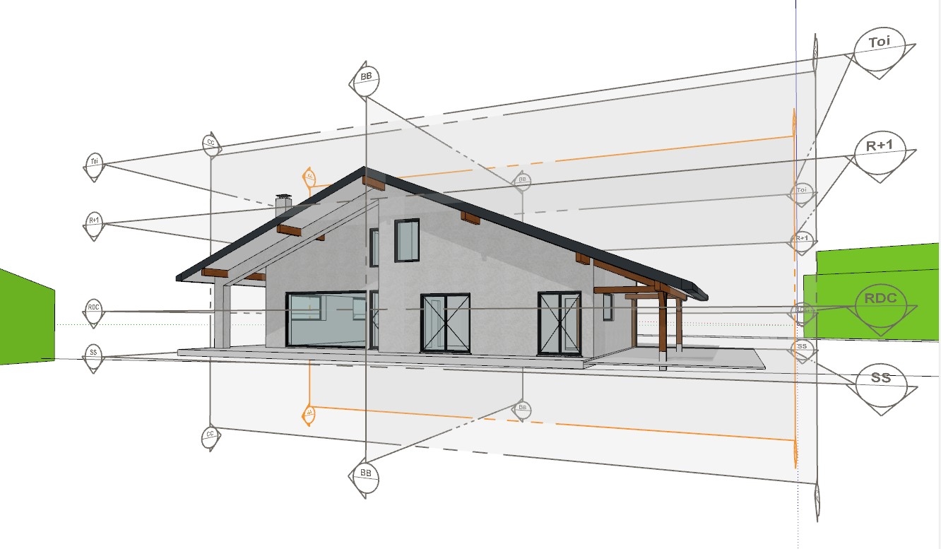 Modelisation sketchup Modelisation sketchup
